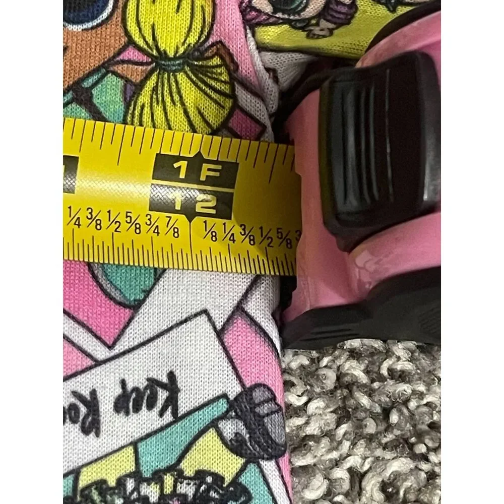 LOL Surprise pink character polaroid print graphic long sleeve PJ top 7/8